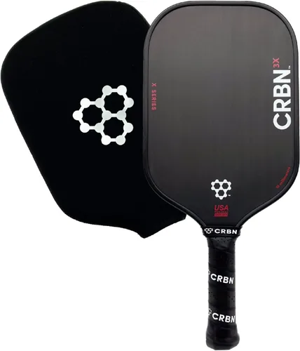 Vista 12 de CRBN Pickleball - X Series Power Paddle Carbon Fiber Pickleball Paddle with Foam Injected Edges for Expanded Sweet Spot