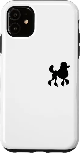 Vista 8 de Funda estándar para caniche para iPhone 16 Poodle Sock Hop Girl