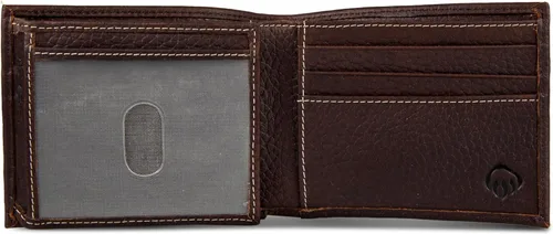 Vista 58 de WOLVERINE Billetera plegable de lona/cuero para hombre