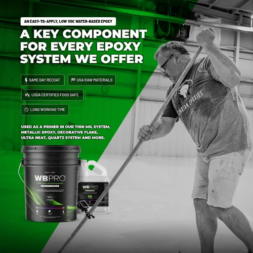 Vista 4 de Sistema de revestimiento epoxi industrial de bajo contenido de COV ULTRACOAT Spartan Epoxies de Fierce Brands para pisos, opciones metálicas