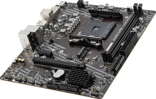 Vista 10 de MSI A520M-A PRO Placa base para gaming (AMD Ryzen 5000, AM4, DDR4, PCIe 3.0, SATA 6Gb/s, M.2, USB 3.2 Gen 1, DVI/HDMI, Micro-ATX)