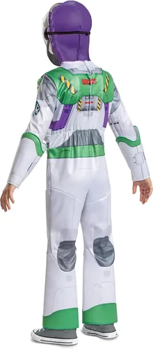 Vista 2 de Disfraz de Space Ranger Deluxe para niños pequeños y niños de Lightyear Verde