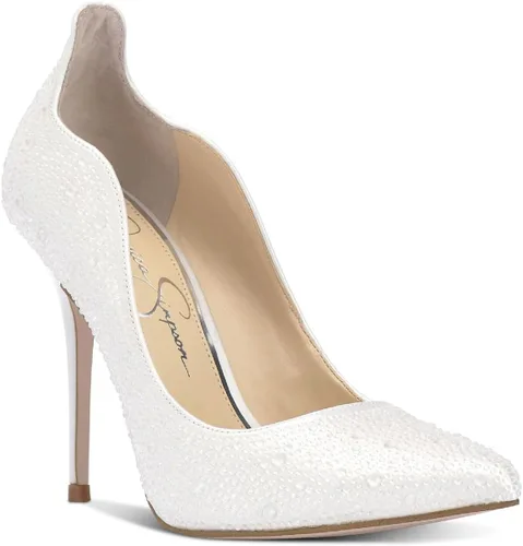 Vista 2 de Jessica Simpson Tacones Wayva Rhinestone para mujer