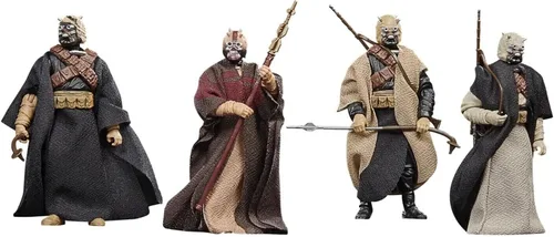 Vista 2 de STAR WARS Tusken Raiders - Figura de acción de 3.75 pulgadas, paquete de 4
