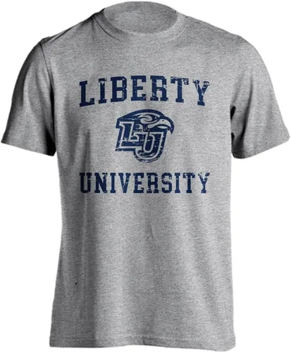 Vista 51 de Sport Your Gear NCAA Camiseta de manga corta retro con licencia oficial de aspecto desgastado para el día del juego, camiseta de espíritu deportivo