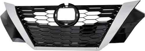 Vista 63 de Garage-Pro Conjunto de Parrilla Frontal para Nissan Frontier 1998-2000, Cáscara Cromada, Inserción Negra, Accesorios Nissan Frontier, NI1200183