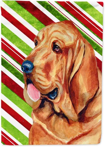 Vista 34 de Caroline's Treasures SC9334GF - Bandera decorativa para jardín, diseño de bastón de caramelo inglés, diseño de bulldog inglés, tamaño jardín