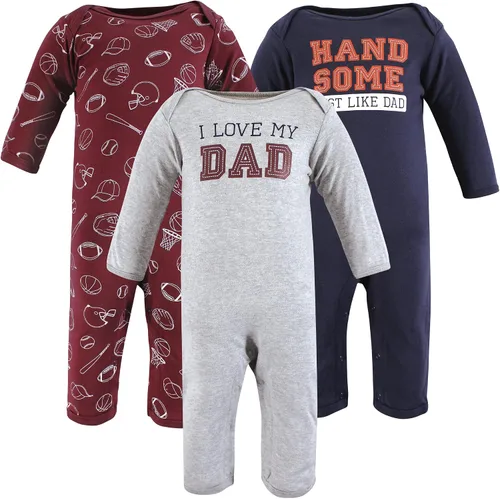 Vista 51 de Hudson Baby - Overol unisex de algodón para bebé Manzana
