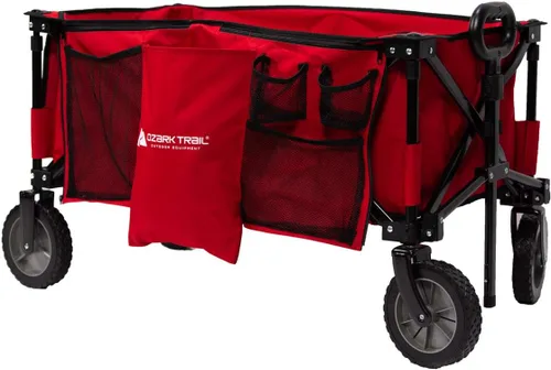 Vista 4 de Ozark-Trail - Carro plegable, color rojo