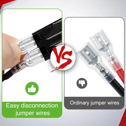 Vista 7 de Nilight Juego de cables de puente de interruptor basculante de 7 pines para interruptor basculante de encendido/apagado de 7 pines para automotriz