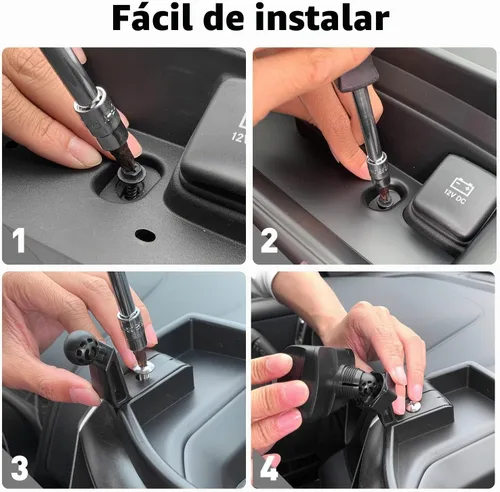 Vista 6 de RT-TCZ Soporte de montaje para tablero de teléfono celular con kit de caja de almacenamiento, consola central, accesorios interiores para Dodge RAM