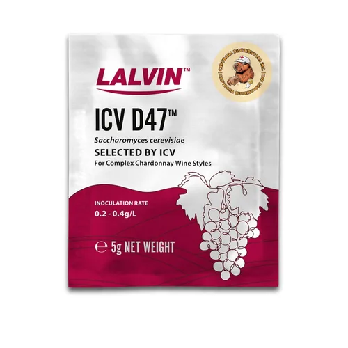 Vista 3 de Lalvin D47 Levadura de vino (paquete de 5) - Hacer Mead de Sidra de Vino Kombucha en casa - 0.18 oz Sachets - Saccharomyces cerevisiae - Vendido por