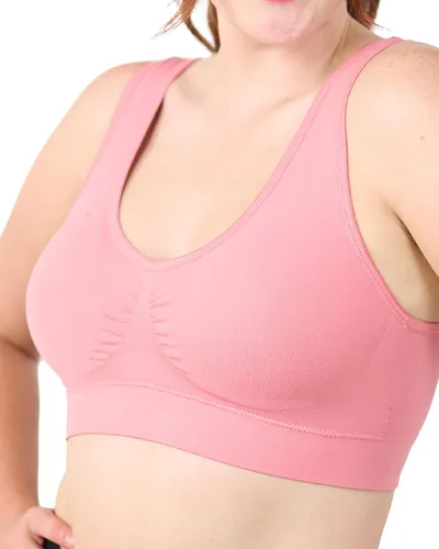 Vista 28 de Coobie Brasier sin costuras de cobertura completa para mujer con acolchado extraíble para mayor comodidad