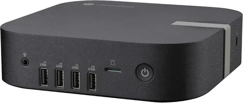 Vista 4 de ASUS Chromebox 5a con procesador Intel® Core™ i3-1315U, 8 GB de RAM DDR5, SSD M.2 PCIe G4x4 NVMe de 128 GB, pantalla cuádruple, Wi-Fi 6E