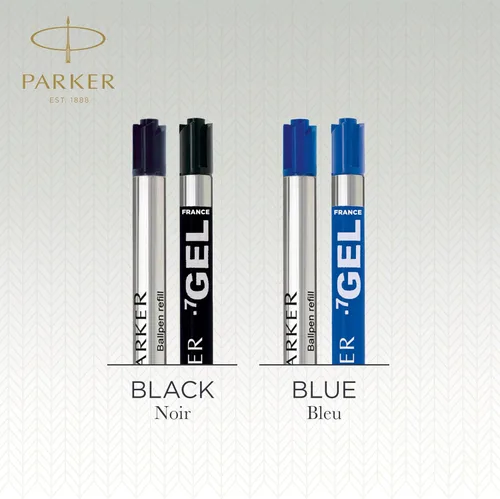 Vista 7 de Parker Jotter London - Paquete de descubrimiento de recambios para bolígrafo y gel: 3 recambios Quinkflow para bolígrafos y 3 recambios Quink Gel