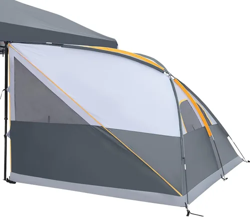 Vista 9 de UNP Cube Tent for Camping, 10x10 Pop Up Canopy Attachment