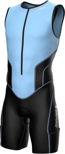 Vista 22 de Traje de triatlón Sparx X para hombre, para ciclismo, natación y atletismo