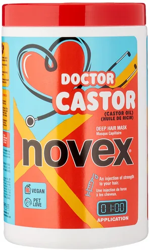 Vista 3 de NOVEX Mascarillas capilares acondicionadoras profundas de tamaño económico infundidas con ingredientes naturales (2.2 lbs/35 onzas) Mascarilla