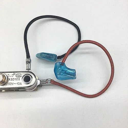 Vista 3 de Para Midea eléctrica arrocera interruptor de presión termostato protector interruptor KSD101 10A piezas de reparación