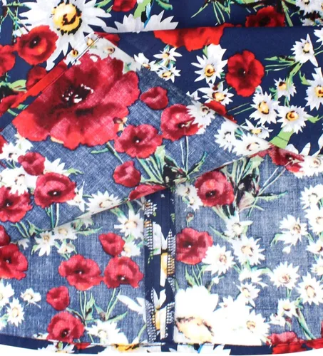 Vista 250 de Vestido de verano para niña, de algodón, con diseño floral