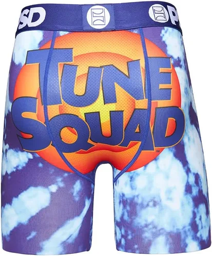 Vista 4 de PSD Men's Space Jam Print Boxer Briefs - 7 Inch Inseam Breathable, Supportive Men's Underwear with Moisture-Wicking Fabric