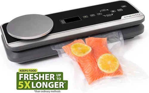 Vista 2 de Presto 05623 FreshDaddy Premium - Sellador eléctrico al vacío con báscula digital