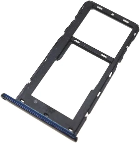 Vista 2 de Bandeja de tarjeta SD de repuesto para Motorola Moto G7 Power/G7 Supra/G7 Optimo Maxx XT1955-5 XT1955DL (azul)