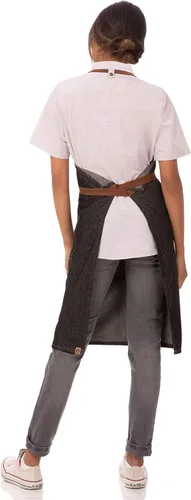 Vista 3 de Chef Works Unisex Memphis Bib Apron
