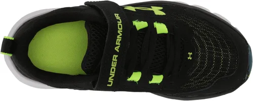 Vista 5 de Under Armour Tenis de correr unisex Assert 9 con cierre alternativo para niños