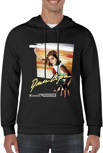 Vista 2 de Androbles Sudadera deportiva con capucha de manga larga para hombre