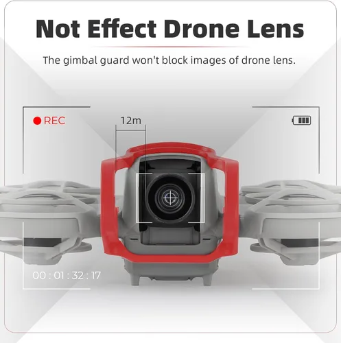 Vista 7 de Parachoques de cardán de liberación rápida para DJI NEO, protector de lente de cámara de protección completa anticolisión compatible con accesorios