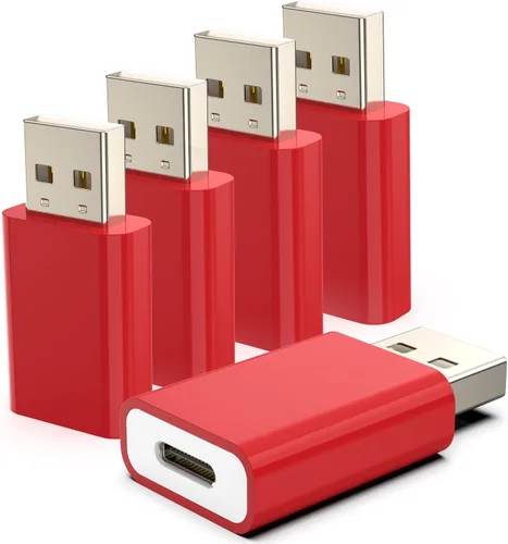 Vista 24 de LMUBOY Adaptador USB a USB-C, compatible con Apple MagSafe Watch 7/8/9/10/SE/Ultra, adaptador tipo C hembra a USB macho para iPhone 16 15 14 13 12
