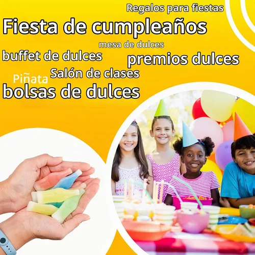 Vista 9 de Botella de cera para dulces rellenas con jarabes saborizados, botellas de cera vintage Candys Nik-L-Nips de caramelos surtidos a granel – 15 onzas