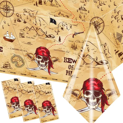 Vista 19 de 3 manteles de playa de verano, fundas de mesa temáticas de playa, decoración de mesa temática de cumpleaños hawaiano para verano, piscina, surf