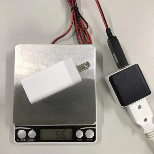 Vista 8 de tegongse LR6 AAA Eliminador de Batería 2M Cable de alimentación USB Reemplazar 1-4 pilas AAA - 1.5v/3v/4.5v/6v 2AAA
