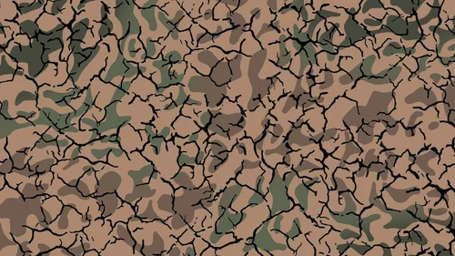 Vista 3 de Acid Tactical® Duracoat Cerakote Gun - Paquete de 3 plantillas de pintura en aerosol de vinilo de camuflaje de 9 x 14 pulgadas, diseño de rayas