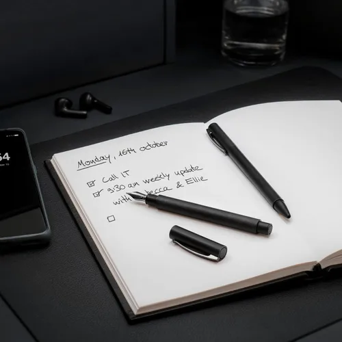 Vista 5 de Faber-Castell Bolígrafo Ambition, todo negro