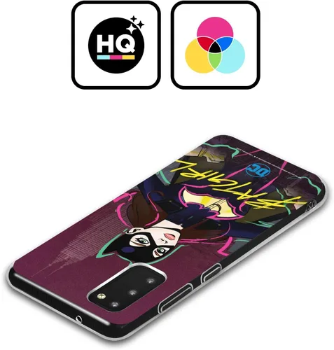 Vista 2 de Head Case Designs Officially Licensed DC Women Core Batgirl Compositions Soft Gel Case Compatible with Samsung Galaxy Xcover7 5G