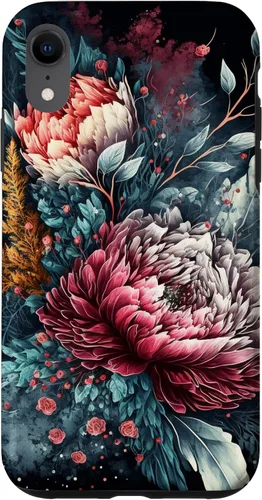 Vista 25 de Winter Floral Flower Design Case for iPhone 17