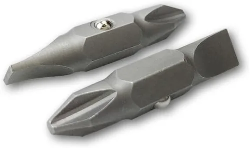 Vista 7 de Klein Tools 32483 Punta para destornillador de tuerca Klein de 11 en 1 y 10 en 1, Phillips #2, ranurada de 1/4 pulgadas