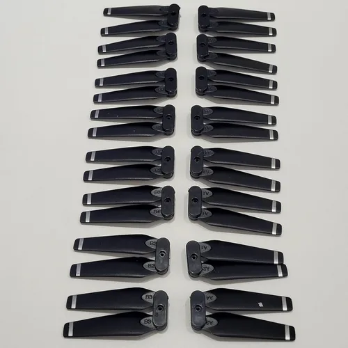Vista 3 de for E99 PRO 2 Mini Drone for Motor Arm Shell/Propeller Protective Frame Gears Blade Clip for DIY(12PCS Blade Guard)