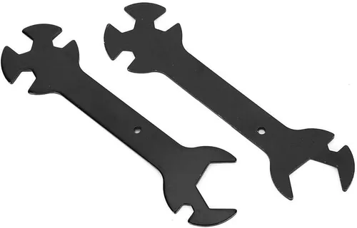 Vista 8 de Llave multifunción de 2 piezas,Llave inglesa de aleación,Llave de impresora 3D,Llave multiusos portátil Accesorios para impresora 3D