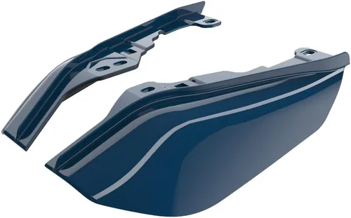 Vista 2 de Advanblack Deflectores de aire Road Glide de marco medio 2024 compatibles con Harley Touring Street Glide, Road King, Electra Glide, 2009-2025