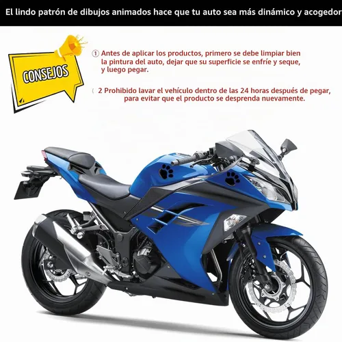 Vista 6 de Juego de 4 calcomanías de brillo con huella de perro para auto, adhesivos de cristal con diseño de huella de perro, emblema de decoración para Negro