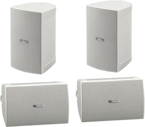 Vista 10 de Parlantes Yamaha NS-AW194 de 2 vías para interior o exterior 100 vatios Negro