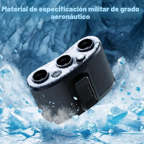 Vista 6 de Ventilador de cintura portátil AI 2026 de 25000 mAh, 199 velocidades, 51000 rpm, fuerte flujo de aire, ventilador de cinturón con hasta 15 horas