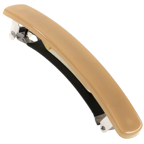Vista 14 de Camila Paris CP3385 - Pinza de barrette de pelo francesa para niñas, cierre de metal gomizado beige, pinzas de pelo de agarre fuerte para mujeres