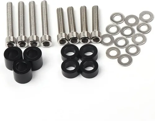 Vista 7 de SCUUBE Para Yamaha MT-03 MT03 Protector lateral de caída de motocicleta Protector de horquilla delantera Protector de guardabarros delantero Bloque