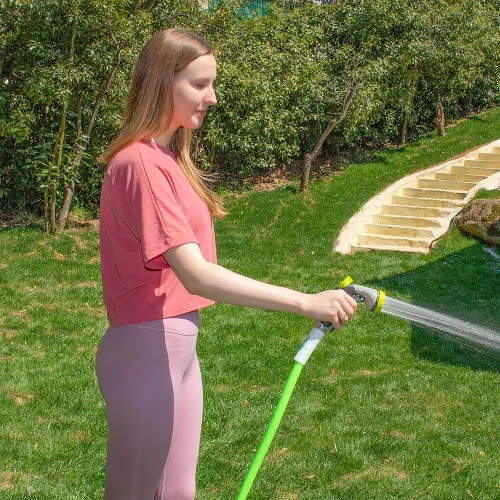 Vista 2 de Fevone Manguera Líder de Jardín de 3 pies, Manguera de Agua Híbrida Ligera, Flexible y Duradera, Conexiones Libres de Fugas Flexible Hybrid