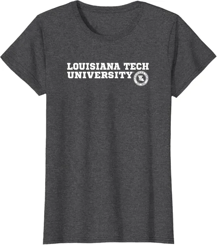 Vista 4 de Camiseta Louisiana Tech Bulldogs Block Text